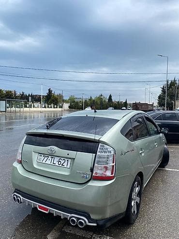 hava kompresoru satilir: Toyota Prius (2-ci nəsil) hibrid hetçbek - Kuzov: hetçbek, açıq yaşıl — 1
