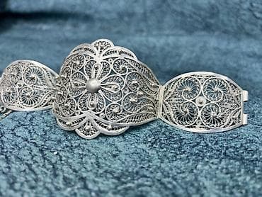 Браслет, Серебро, 958 проба, 38 г — 9