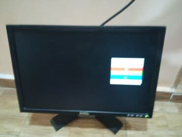 studio monitoru: Dell LCD monitor - Ekran diaqonalı təxminən 22–24 düym (geniş — 1