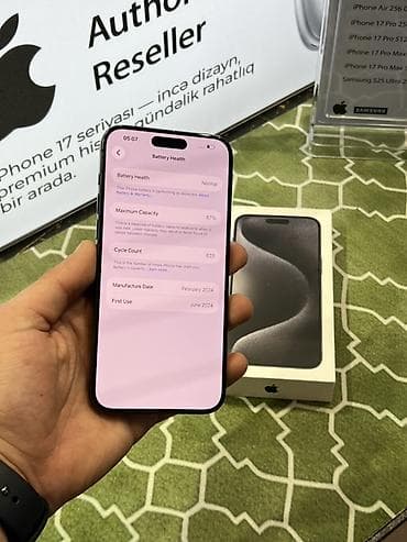 IPhone 15 Pro Max, 256 GB, Black Titanium, Face ID — 8