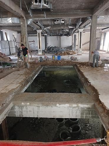 hovuz temizlenmesi: Beton kəsim və deşmə xidməti - Dəqiq beton kəsimi: döşəmə, divar və — 2