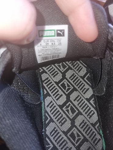 gb deri: Puma, Ölçü: 39, rəng - Qara, İşlənmiş — 3