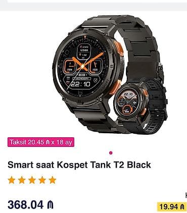 samsung ekran: Yeni, Smart saat, Аnti-lost, rəng - Qara — 1