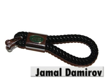 kolonkalar maşın: Land rover üçün dəri brelok. Кожаный брелок для land rover. Leather — 1