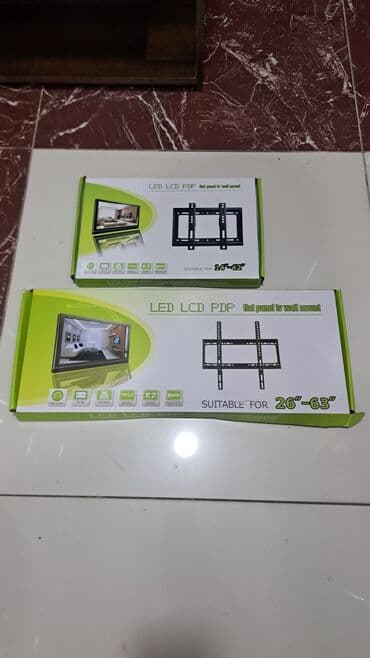 кронштейн для телевизора: LED/LCD TV üçün divar asqıları 1) LED LCD PDP flat panel wall mount — 1
