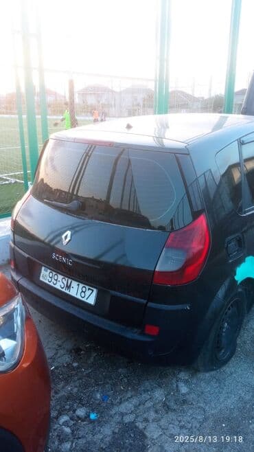 rul pedal: Renault Scénic, qara rəng, 5 qapılı kompakt minivan. Texniki və — 4