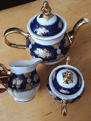 Çay dəsti, rəng - Göy, Farfor lalafo.az -da Çay dəsti, rəng - Göy, Farfor