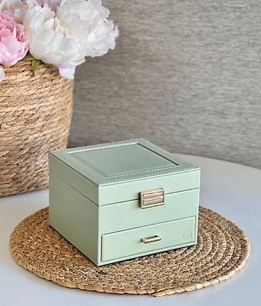 Другой декор и предметы интерьера: Zərgərlik üçün təşkilatçı qutu - Kompakt kvadrat dizayn, üstünlük — 5