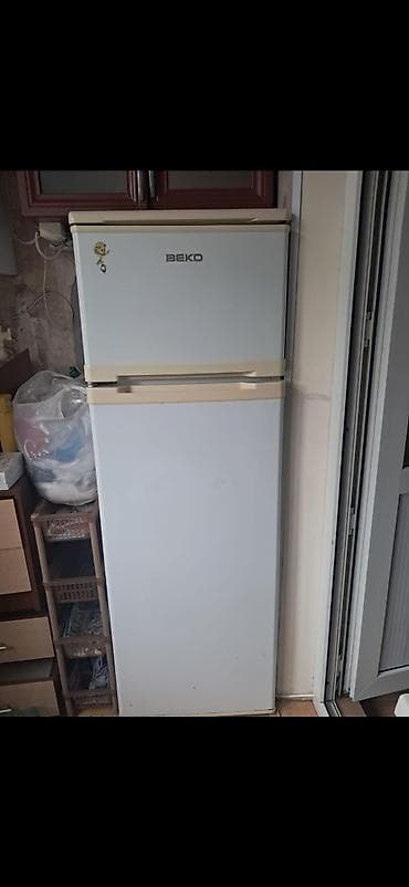 soyuducu işləmiş: 2 qapılı Beko Soyuducu Satılır, rəng - Ağ — 1