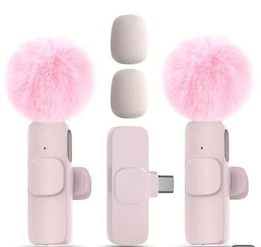 simli mikrofon: Yeni Simsiz (Bluetooth) Mikrofon Ödənişli çatdırılma — 3