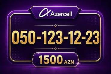 Nömrə: ( 050 ) ( 1231223 ), Yeni
