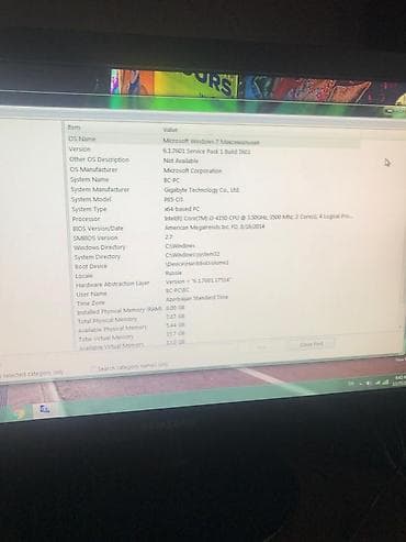 prosessor i5: Klavyatura mouse uzerinde verilir Komputerin detal ve melumatlari — 4