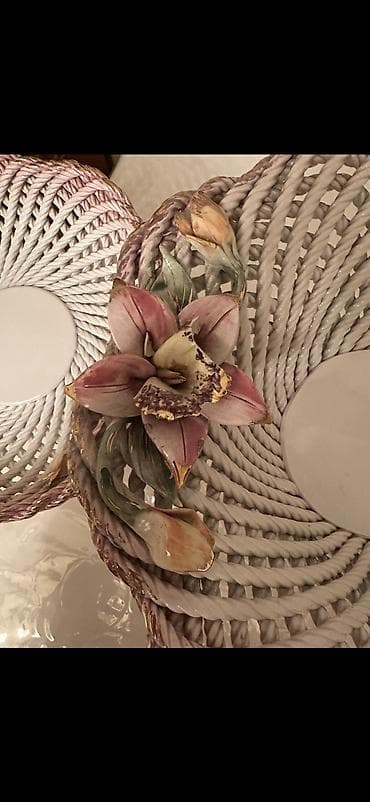 Tekstil: Bir vaza, Farfor — 2