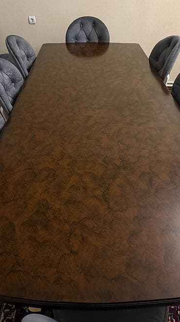 ofis stol: Qonaq masası, İşlənmiş, Açılmayan, Dördbucaq masa — 2