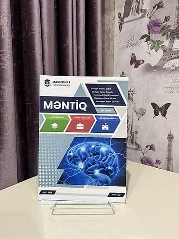 Məhsul: “Məntiq – Test Bankı” (Master Nr 1 Tədris Mərkəzi) Master N1