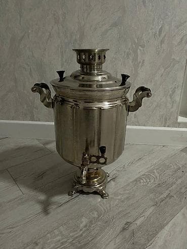 samovar satılır: İşlənmiş Od Samovar, 8 l, Ünvandan götürmə — 1