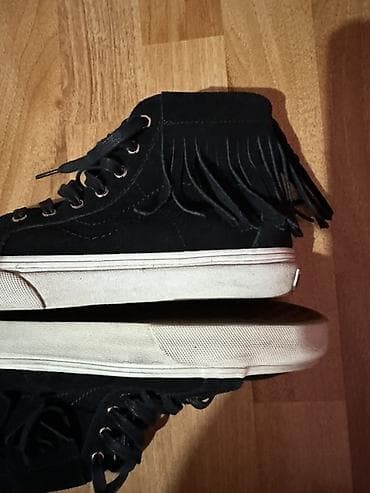 Original Qara Vans ayaqqabısı - Model: Hi-top (boğazı yüksək) - Rəng — 2