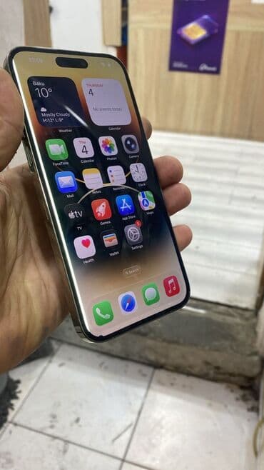 iqoo 13 qiymeti: IPhone 14 Pro Max, 256 GB, Ağ, Face ID — 2
