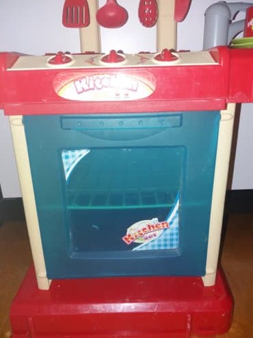 детская посуда: Baha alınıb! Soba üşaq üçün böyük səsi və işığları var + başqa qabları — 4