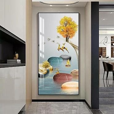 Gəmi modelləri: Tablo -Tablolar qalın kətan parça üzərində, tam keyfiyyətli və şəklin — 5