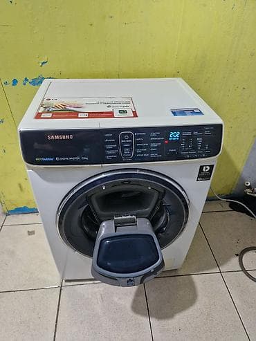 notebook ehtiyat hisseleri: Paltaryuyan maşın Samsung, 7 kq, İşlənmiş, Avtomat, Qurutma var, Kredit yoxdur, Ödənişli çatdırılma — 1