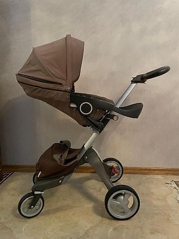 Stokke Xplory uşaq arabası – qəhvəyi rəng Xüsusiyyətlər: - Yüksək — 5