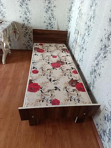 manej kravat: Təknəfərlik çarpayı, Bazasız, Matras ilə, Siyirməsiz — 1