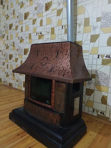 dekor kamin: Kamin Peçi, yanacaq - Odun — 1