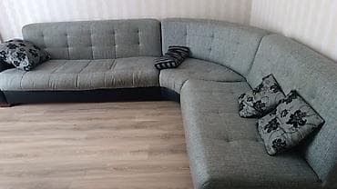 Künc divan, İşlənmiş, Açılan, Bazalı, Parça, Çatdırılma yoxdur