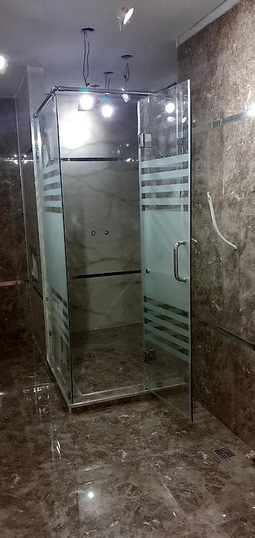 hamam dekoru: Yeni Üstü açıq kabina, Künc üçün, Pulsuz çatdırılma — 2