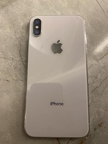 refurbished iphone azerbaycan: IPhone X, 64 GB, Ağ — 4