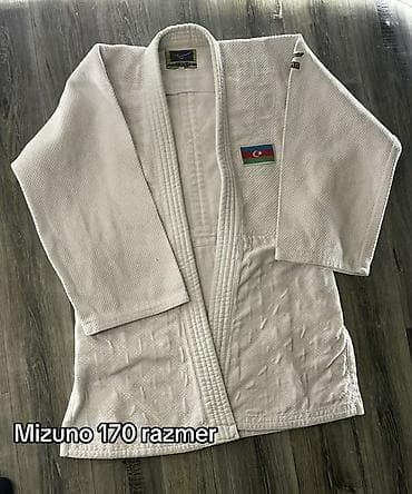 first class çay: İdman dəsti, Mizuno, rəng - Ağ — 1