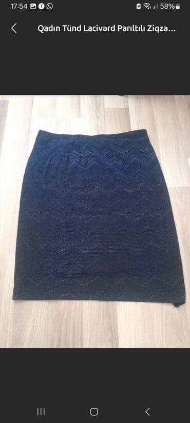 midi məxmər ətəklər: Maksi Ətək, Zara, Şifon, S — 6