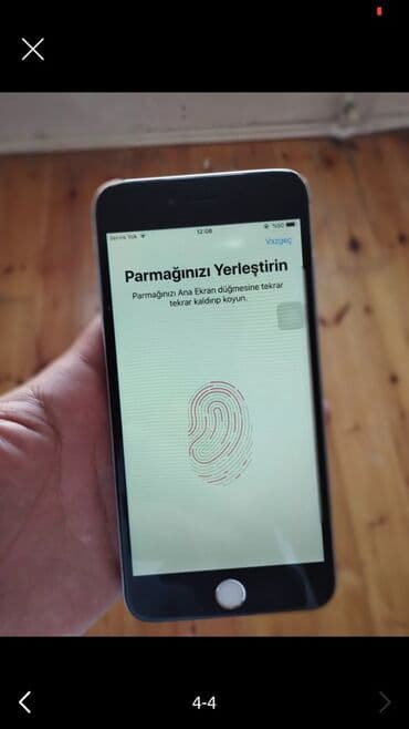 iphone a 6: IPhone 6, Gümüşü, Barmaq izi — 2