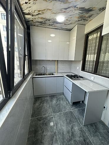 Недвижимость: 8-ой километр, 2 комнаты, Новостройка, м. Нефтчиляр, 58 м² — 9