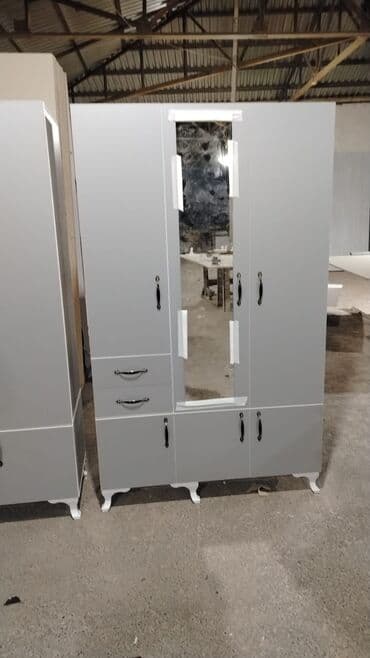 kombi ucun şkaf: Yeni, Açılan, 3 qapılı Düz dolab, Şifonyer, Rusiya — 2