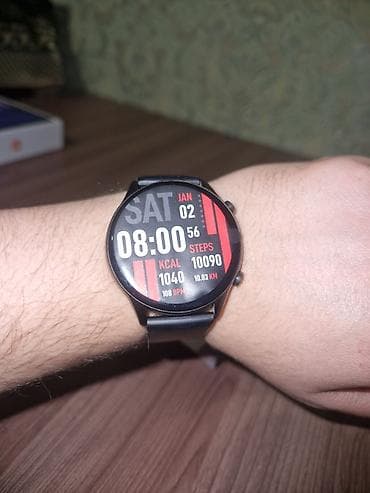 Smart saatlar: Smart saat, Sensor ekran, rəng - Qara — 2