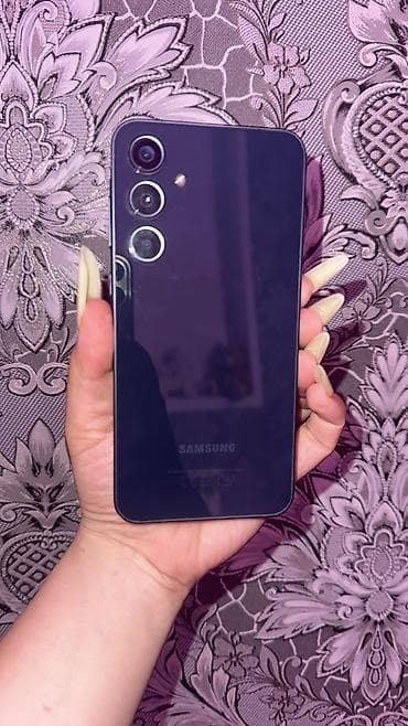 hisense infinity e9: Samsung Galaxy A34 5G, 128 GB, rəng - Bənövşəyi, Barmaq izi — 4