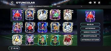 FC Mobile hesabı – güclü heyət və zəngin kolleksiya - Ümumi güc: GEN — 2
