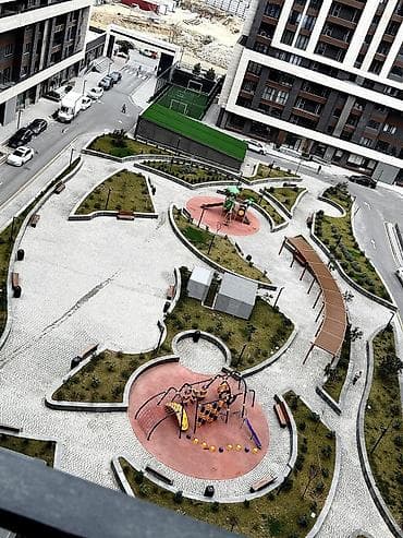 baki insaat mtk: Ağ şəhər, 3 otaqlı, Yeni tikili, m. Xətai, 127 kv. m — 2