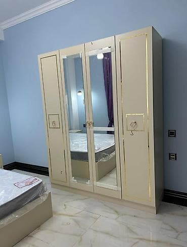 Шкафы: 4 qapılı dolab Yep yeni 270 azn rəng seçimi var çatdırılma var — 1