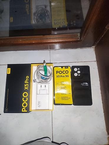 ariston 50 l: Poco X5 Pro 5G, 256 GB, rəng - Qara, Sensor — 6