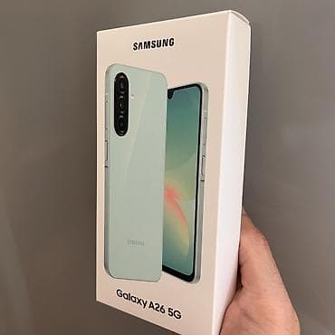 samsung kabel: Samsung Galaxy A26 5G, 256 GB, rəng - Yaşıl, İki sim kartlı — 7