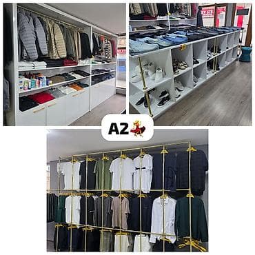 AYNUR 2 💃 Geyim paltar magazasi ucun vitrinler. 3 aydir alinib Qızılı