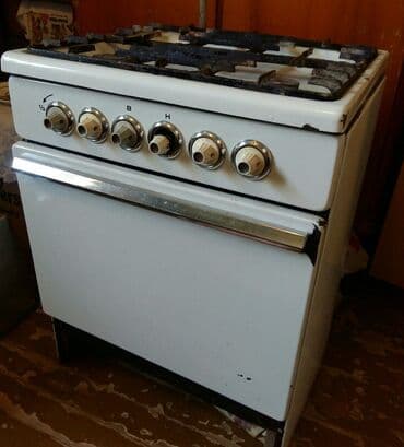 газовые печи: Плита Газовая, Отдельностоящая, 4 конфорки — 10