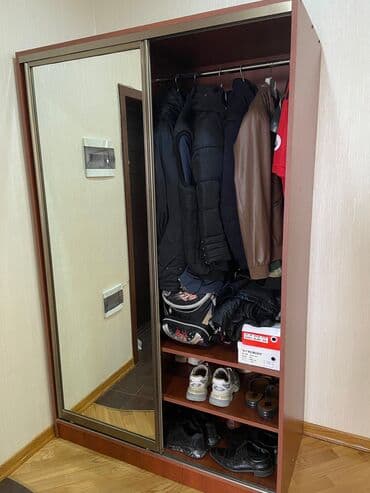 Матрасы: Б/у, Купе, 1 дверь Прямой шкаф, Гардеробный шкаф, Азербайджан — 2