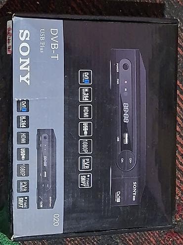 tuner: Sony O20 DVB-T rəqəmsal TV qəbuledicisi Xüsusiyyətlər: - DVB-T — 2