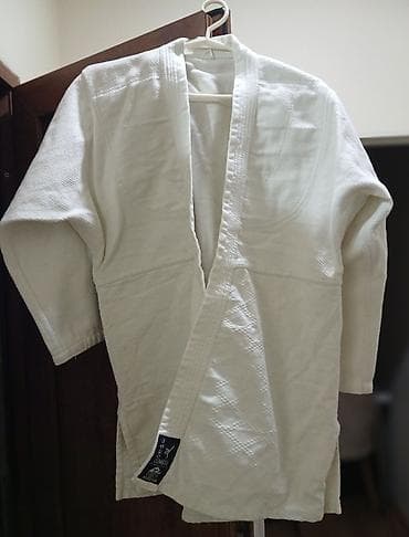 dini paltarlar: Judo gi üst geyimi – Matsa “Judo Combat” - Rəng: ağ - Marka/etiket — 1
