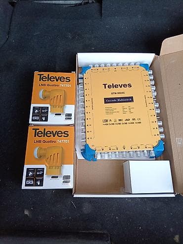 Televes peyk paylama dəsti Tərkib: - Televes STM-9924C Cascade