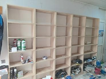 Rəf vitrinləri: Mağaza üçün modul rəf sistemi 40kv metr magazaya 2200 Azn e yigilib — 2